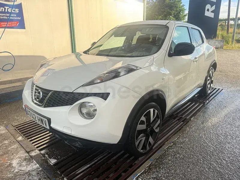 Usado Nissan Juke Tekna 110 CV (80 kW) 2014 Blanco SUV