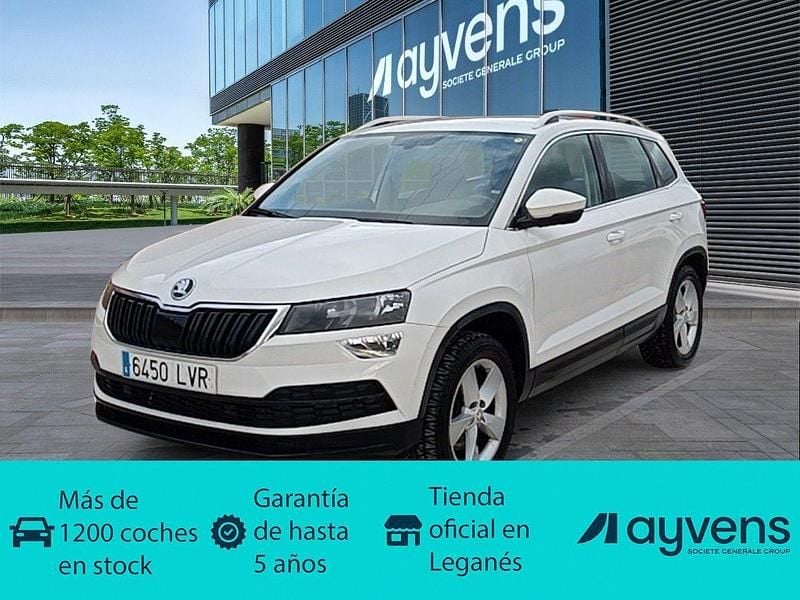 Blanco Usado 2021 Skoda Karoq Ambition SUV | 22.100 € (Precio justo) - Imagen 1/4
