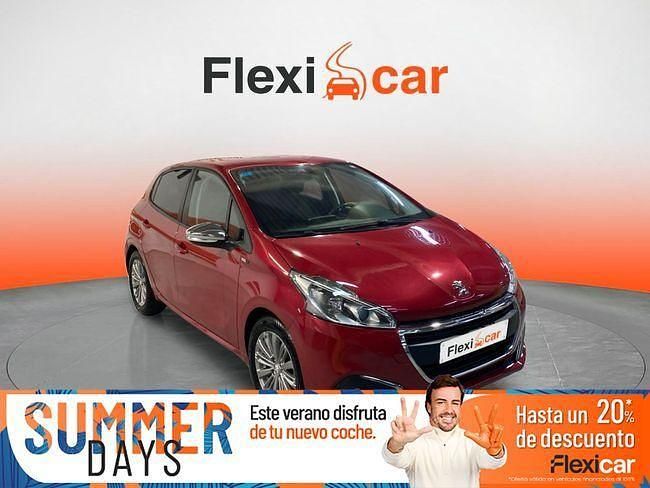 Rojo Usado 2017 Peugeot 208 Access Utilitario | 8990 € (Caro) - Imagen 1/4