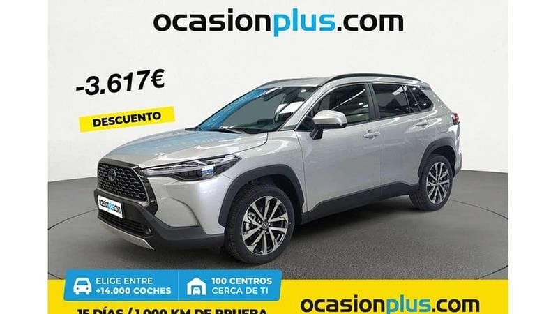 Plateado Usado 2024 Toyota Corolla Cross Plus SUV | 33.810 € - Imagen 1/3