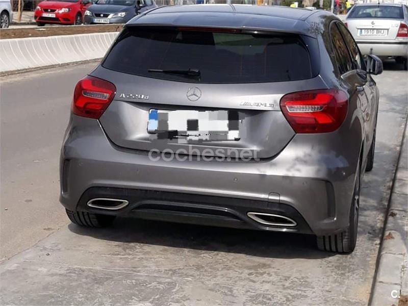 Gris / plata Usado 2016 Mercedes A220 AMG line Berlina | 21.600 € (Precio justo) - Imagen 1/4