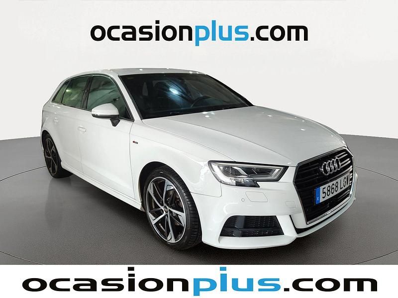 Usado Audi A3 S-Line 150 CV (110 kW) 2020 Blanco Berlina