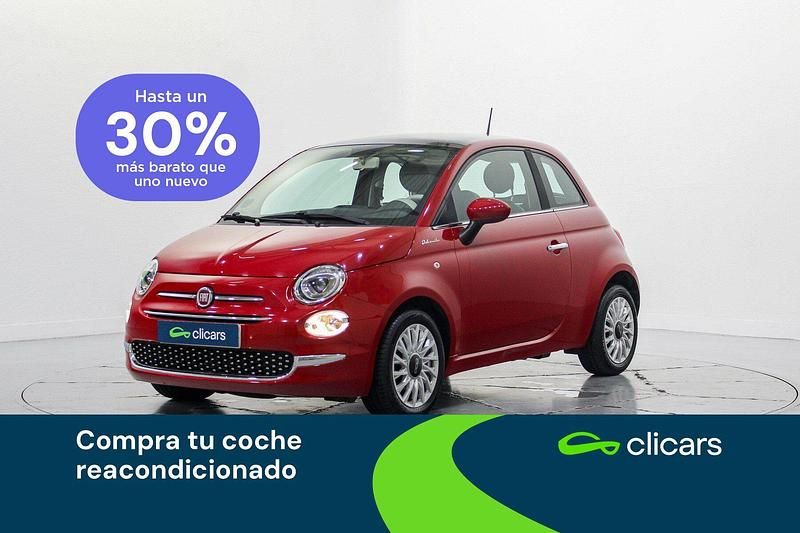 Rojo Usado 2021 Fiat 500 Dolcevita Utilitario | 11.990 € (Precio justo) - Imagen 1/4