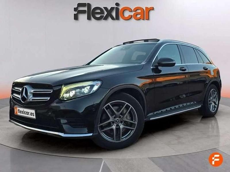 Usado Mercedes GLC220 170 CV (125 kW) 2017 Negro SUV