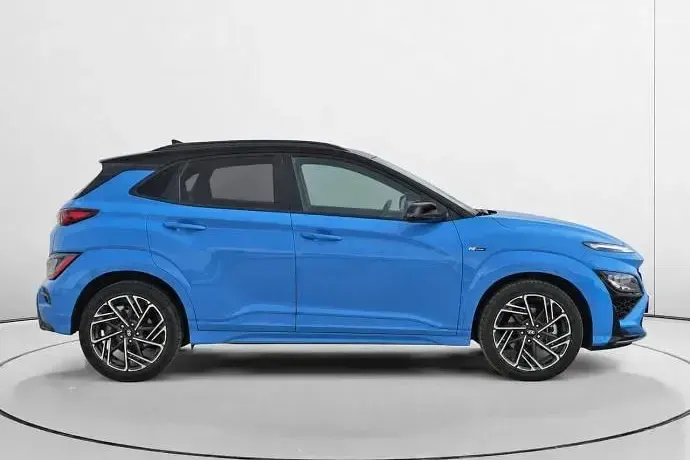 Usado Hyundai Kona N Line 120 CV (88 kW) 2022 Azul SUV