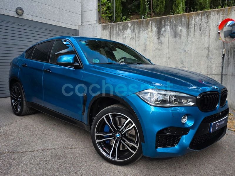 Azul Usado 2017 BMW X6 M SUV | 56.000 € (Buen precio) - Imagen 1/4
