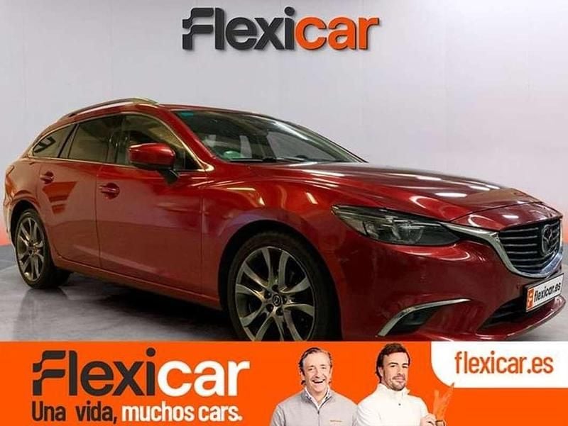 Rojo Usado 2017 Mazda 6 Familiar | 14.490 € (Super precio) - Imagen 1/4