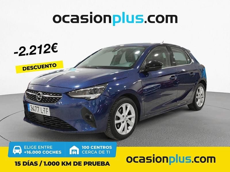Azul Usado 2021 Opel Corsa Elegance Berlina | 12.150 € (Precio justo) - Imagen 1/4