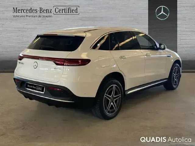 Usado Mercedes EQC400 Electric Art 300 kW (408 CV) 2022 Blanco polar SUV