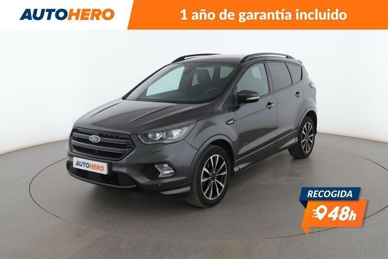 Gris Usado 2018 Ford Kuga ST-Line SUV | 17.399 € (Precio justo) - Imagen 1/2