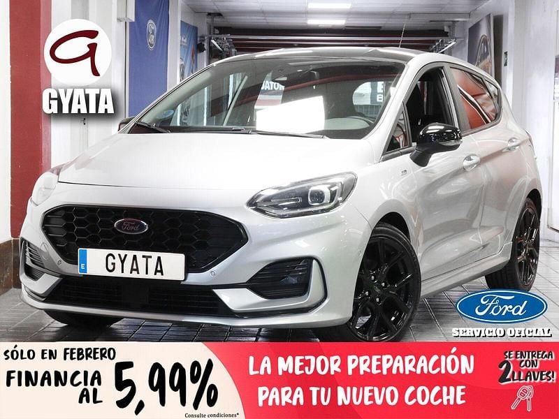 Usado Ford Fiesta ST-Line 125 CV (91 kW) 2022 Gris Utilitario