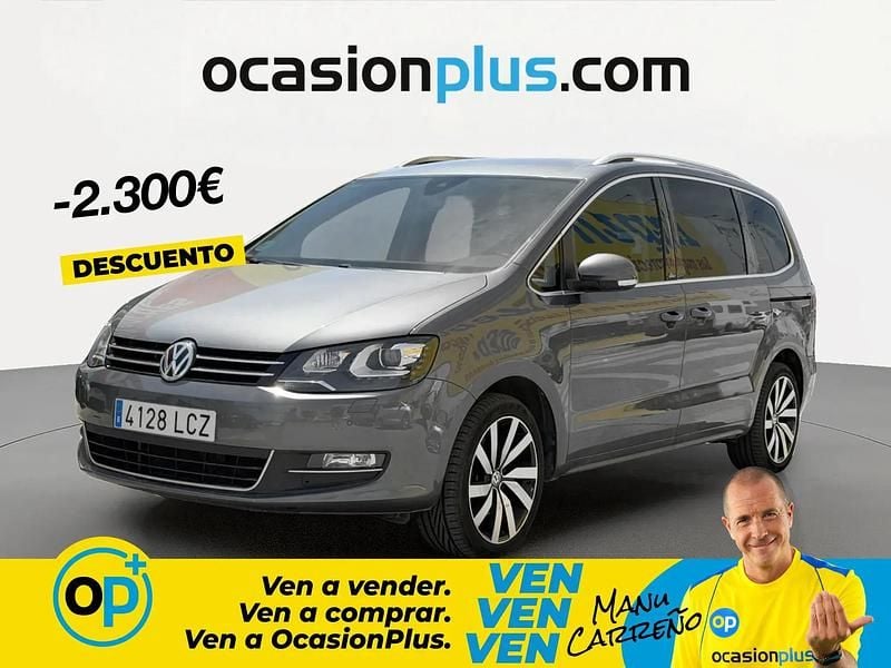 Begagnad VW Sharan 177 HK (130 kW) 2019 Grå Minibuss