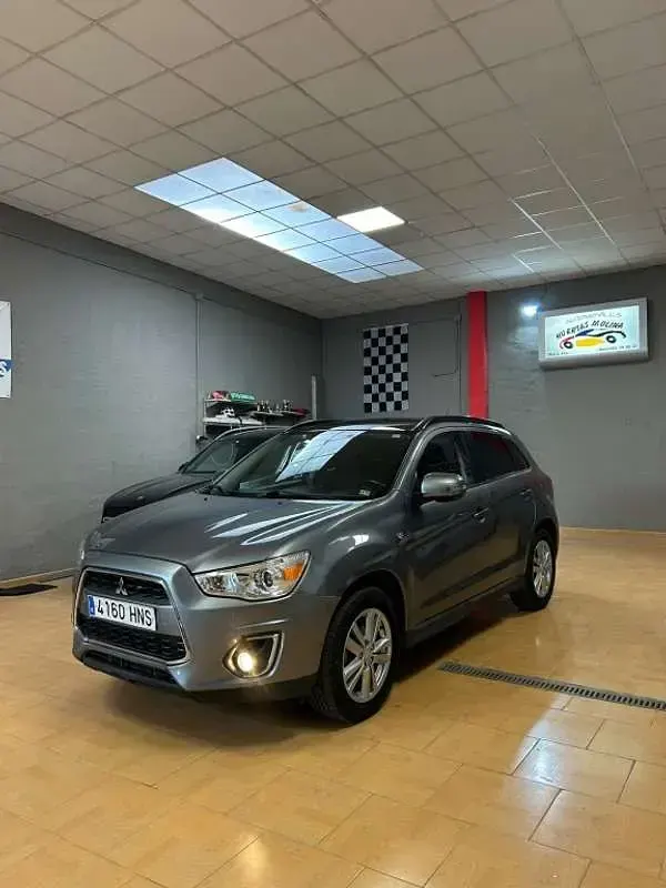 Usado Mitsubishi ASX 116 CV (85 kW) 2013 Gris SUV