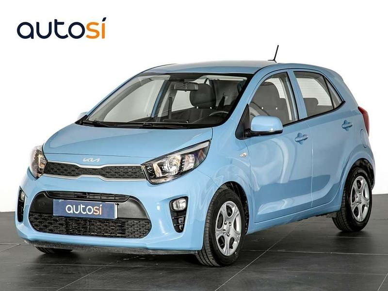 Azul Usado 2021 Kia Picanto Utilitario | 10.490 € (Precio justo) - Imagen 1/4