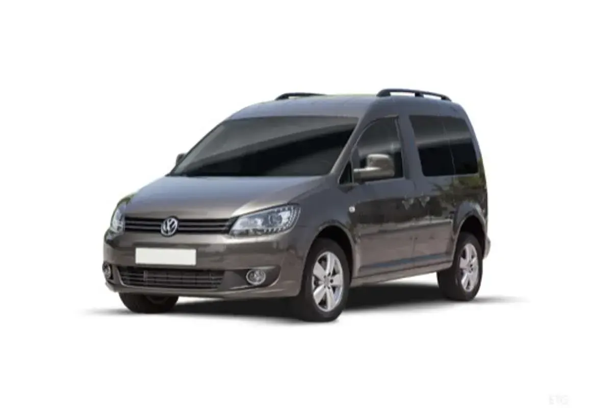 Usado VW Caddy Maxi Trendline 110 CV (80 kW) 2018 Beige Monovolumen