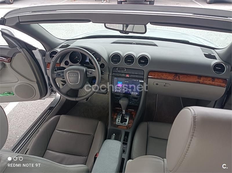 Usado Audi A4 Cabriolet Sport 180 CV (132 kW) 2007 Gris / plata Descapotable