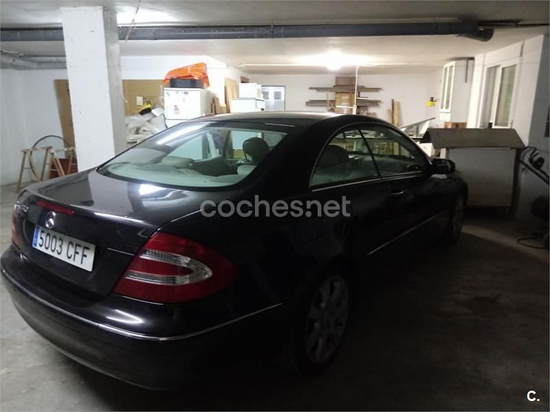 Occasion Mercedes CLK240 Elegance 170 PK (125 kW) 2003 Zwart Coupé