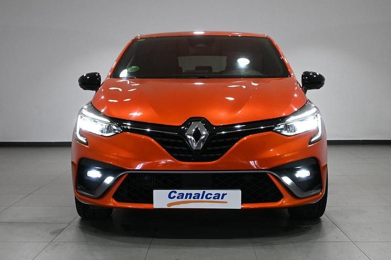 Usado Renault Clio V RS Line 130 CV (95 kW) 2020 Naranja