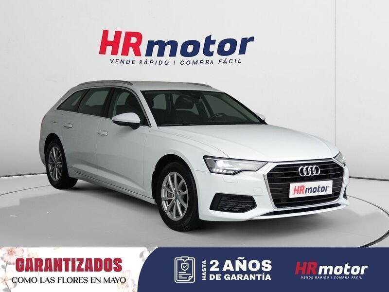 Blanco Usado 2019 Audi A6 Design Familiar | 29.110 € (Un poco caro) - Imagen 1/4