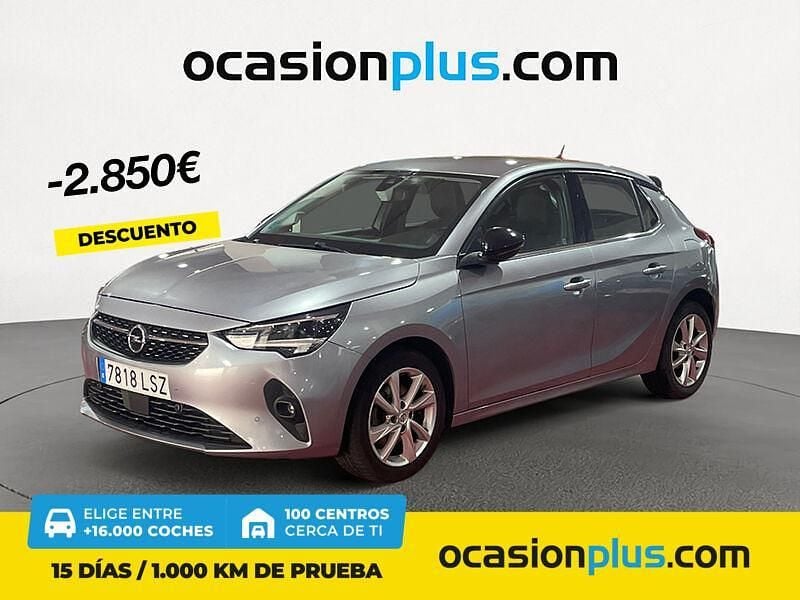Gris / plata Usado 2021 Opel Corsa Elegance Berlina | 11.550 € (Precio justo) - Imagen 1/4