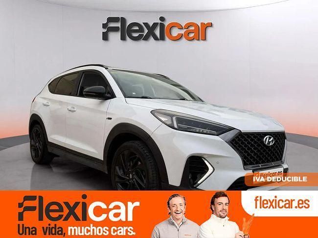 Usado Hyundai Tucson N Line 136 CV (100 kW) 2019 Blanco SUV