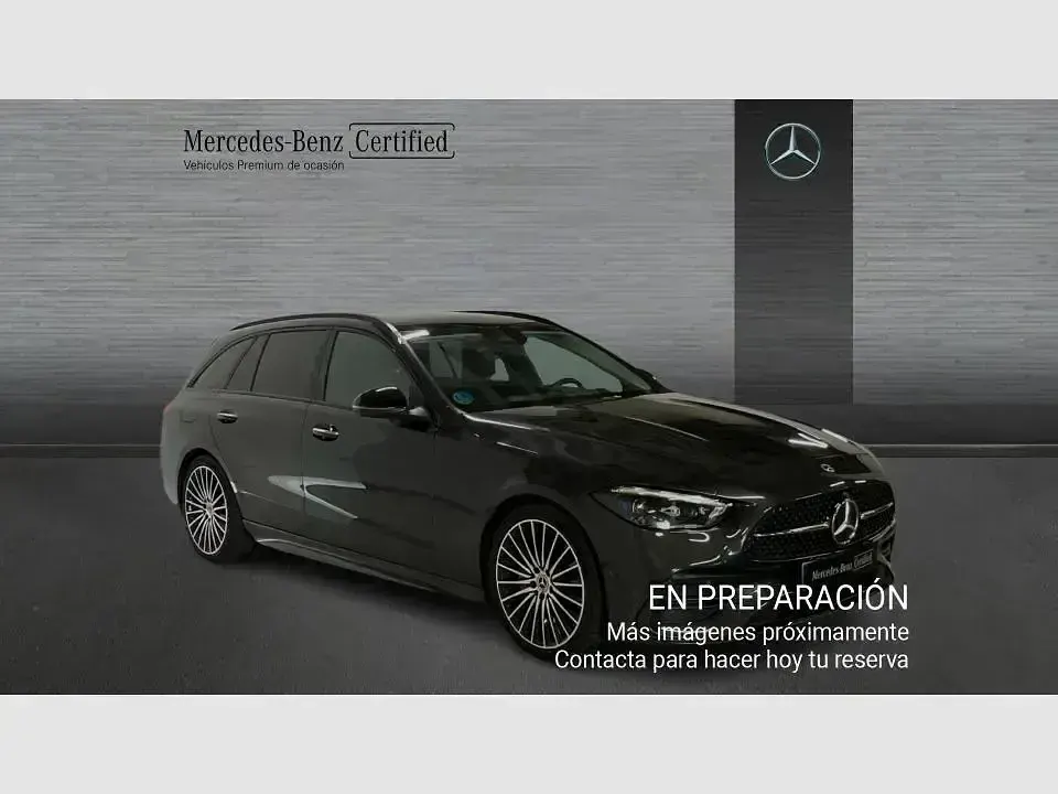 Usado Mercedes C220 200 CV (147 kW) 2022 Gris Familiar