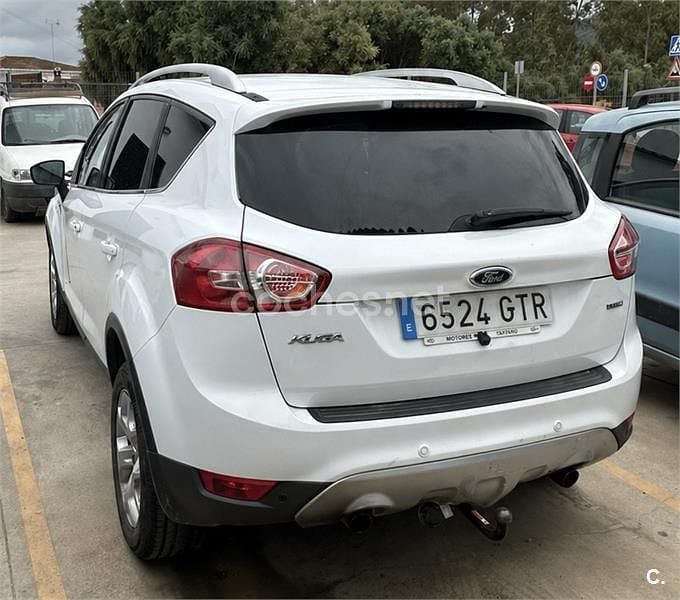 Usado Ford Kuga Titanium 140 CV (102 kW) 2010 Blanco SUV