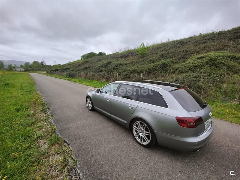 Usado Audi A6 240 CV (176 kW) 2009 Gris / plata Familiar