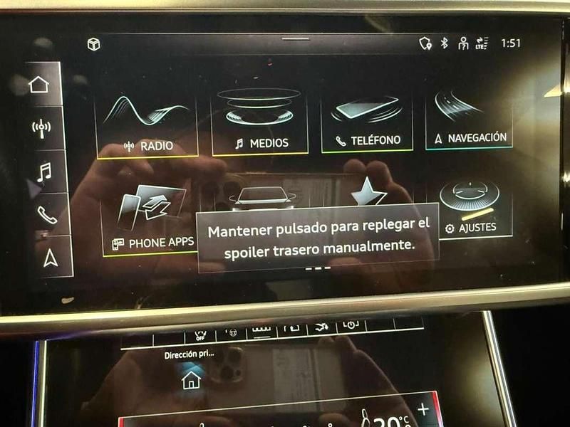 Begagnad Audi A7 Exclusive 367 HK (269 kW) 2021 Svart Sedan
