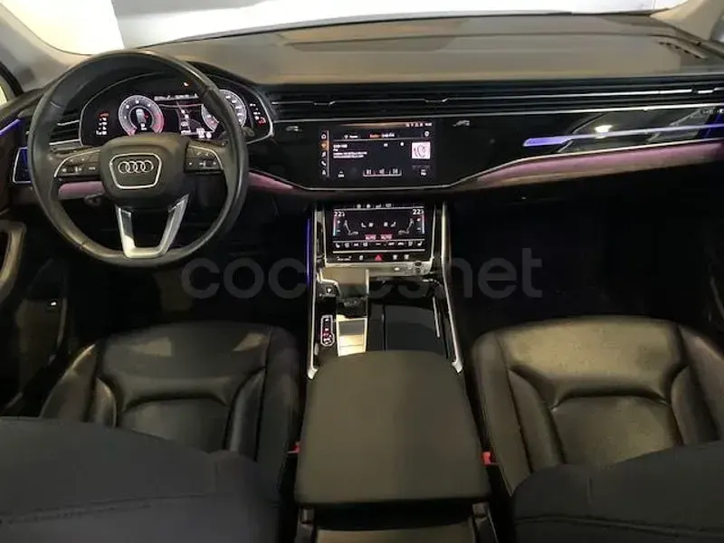 Usado Audi Q7 S-Line 286 CV (210 kW) 2020 Azul SUV