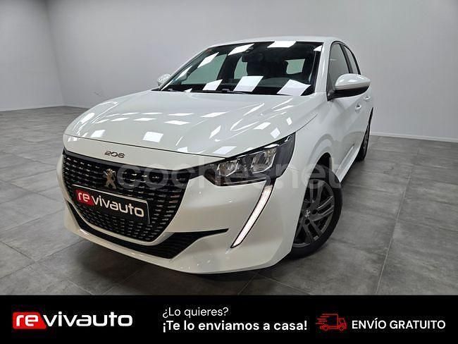 Usado Peugeot 208 Active 102 CV (75 kW) 2022 Blanco Utilitario