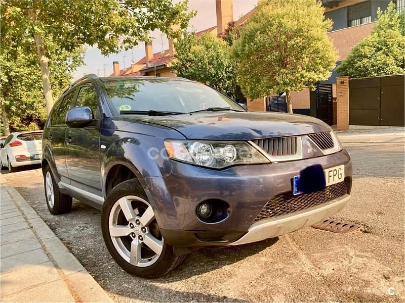 Azul Usado 2007 Mitsubishi Outlander Intense+ SUV | 7000 € (Precio justo) - Imagen 1/4