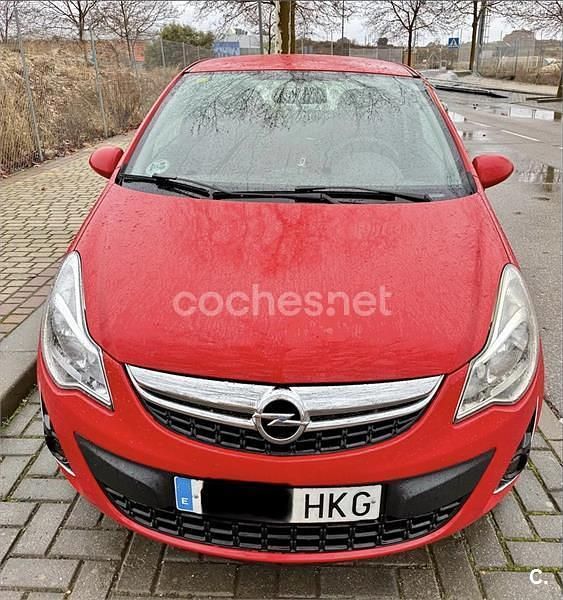 Rojo Usado 2012 Opel Corsa Selective Berlina | 6000 € (Precio justo) - Imagen 1/4