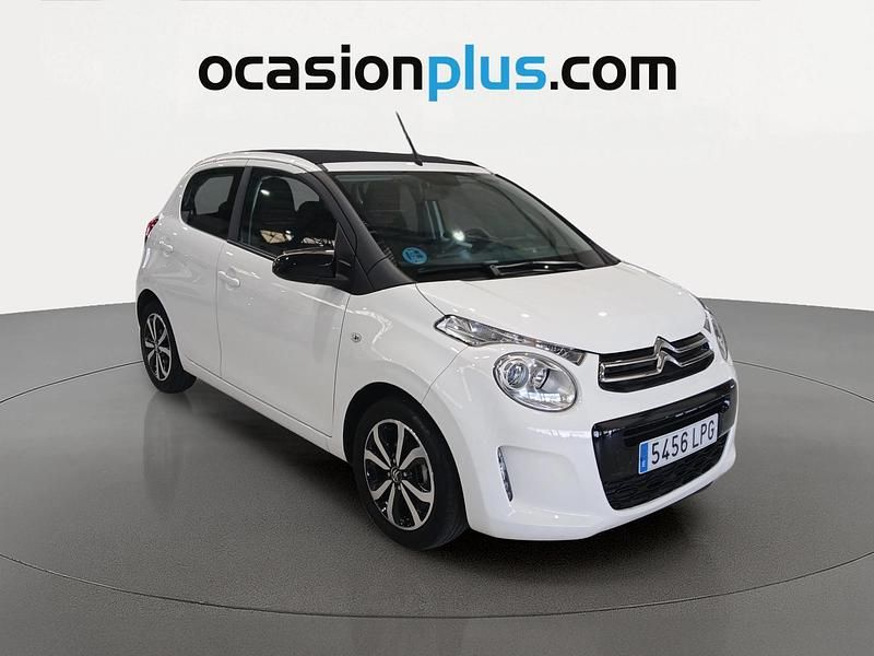 Usado Citroën C1 Shine 72 CV (52 kW) 2021 Blanco Utilitario