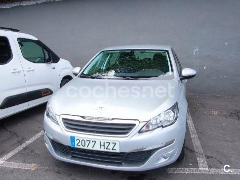 Gris / plata Usado 2014 Peugeot 308 Active Berlina | 7000 € (Buen precio) - Imagen 1/4