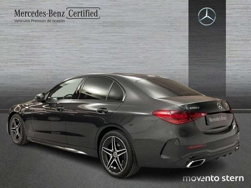 Brugt Mercedes C200 AMG line 163 HK (119 kW) 2025 Grå Sedan