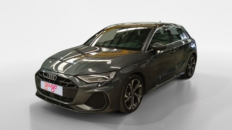 Gris / plata Usado 2024 Audi A3 Sportback S-Line Berlina | 35.900 € (Caro) - Imagen 1/4
