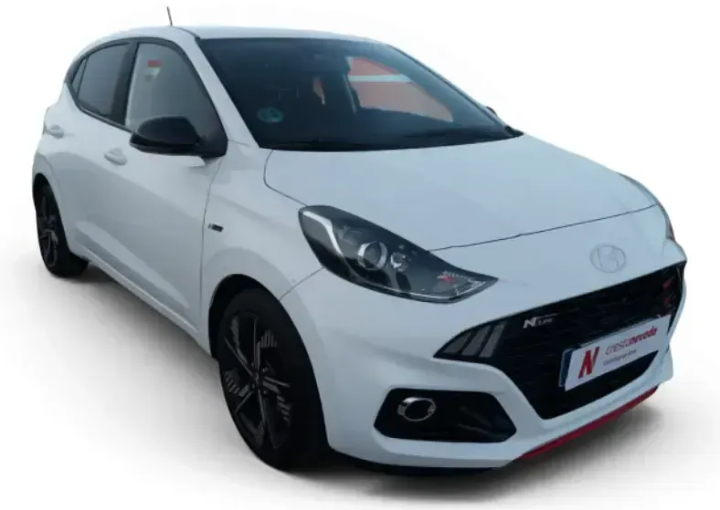 Usado Hyundai i10 N Line 84 CV (61 kW) 2024 Blanco Utilitario
