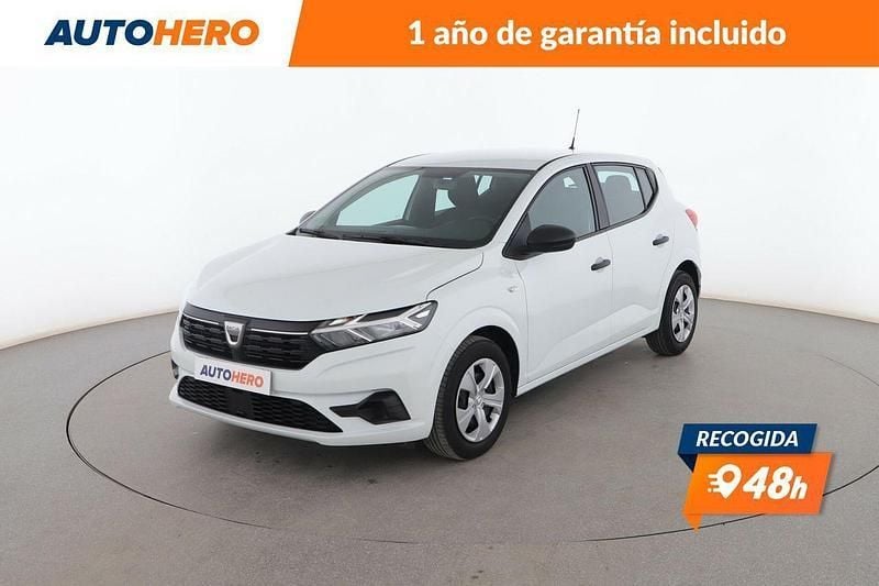 Blanco Usado 2022 Dacia Sandero Essentiel Utilitario | 13.499 € (Precio justo) - Imagen 1/3