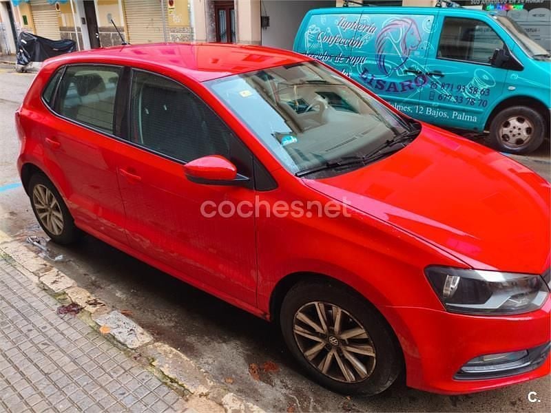 Rojo Usado 2017 VW Polo Berlina | 10.000 € (Super precio) - Imagen 1/4