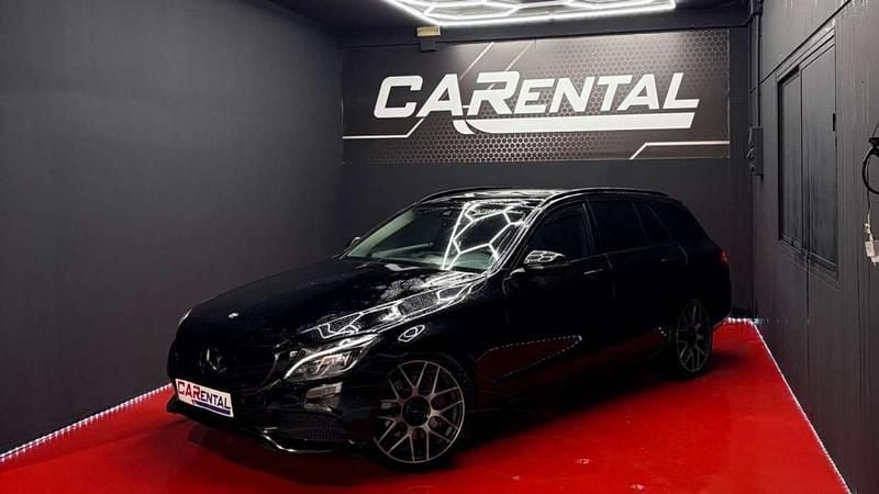Usado Mercedes C350e 279 CV (205 kW) 2017 Negro Familiar