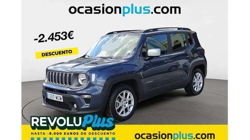 Azul Usado 2022 Jeep Renegade Limited SUV | 16.537 € (Buen precio) - Imagen 1/4