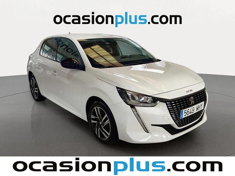 Usado Peugeot 208 Allure 102 CV (75 kW) 2023 Blanco Utilitario