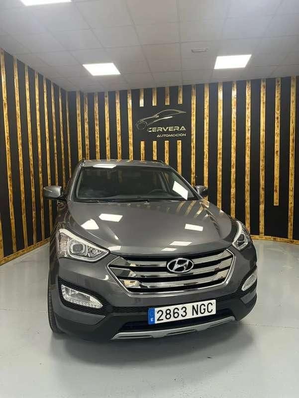 Plateado Usado 2014 Hyundai Santa Fe SUV | 15.600 € (Precio justo) - Imagen 1/4