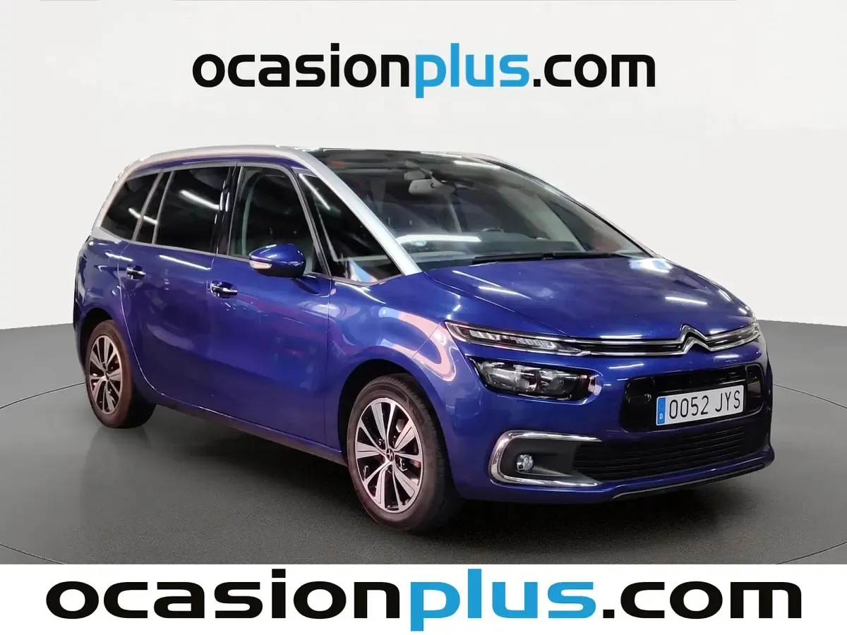 Usado Citroën Grand C4 Picasso Feel 120 CV (88 kW) 2017 Azul Monovolumen