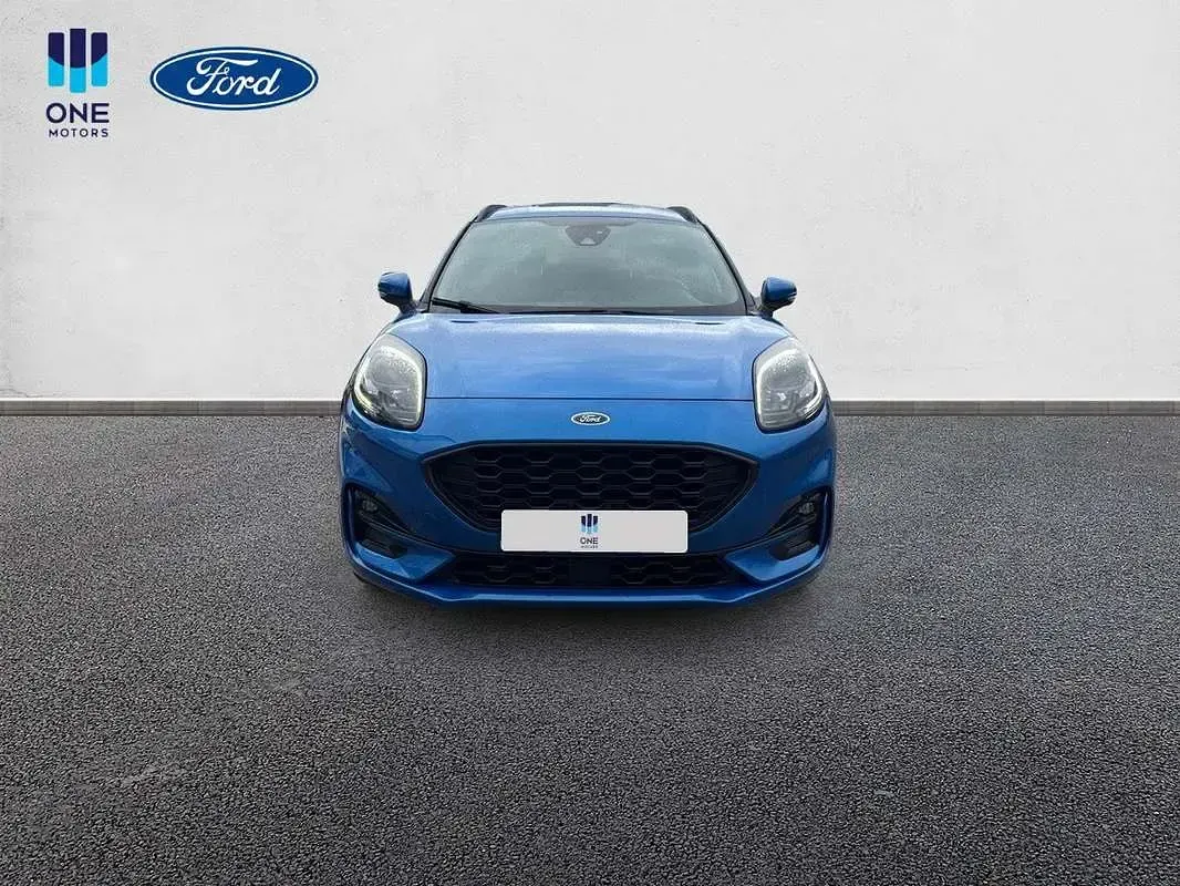 Usado Ford Puma Vignale 126 CV (92 kW) 2022 Azul SUV