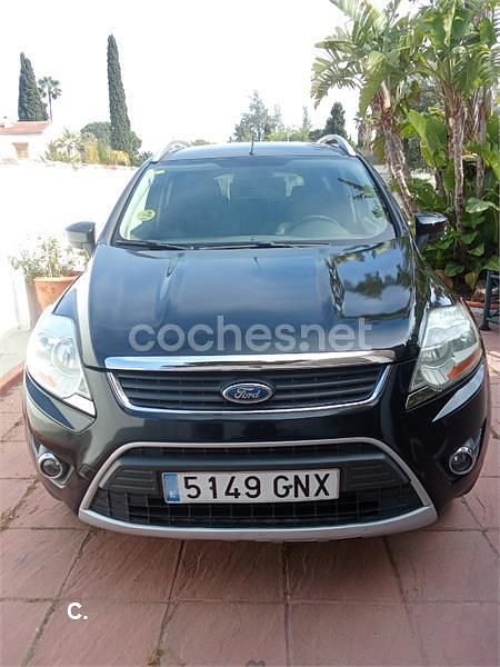 Usado Ford Kuga Trend 136 CV (100 kW) 2009 Negro SUV