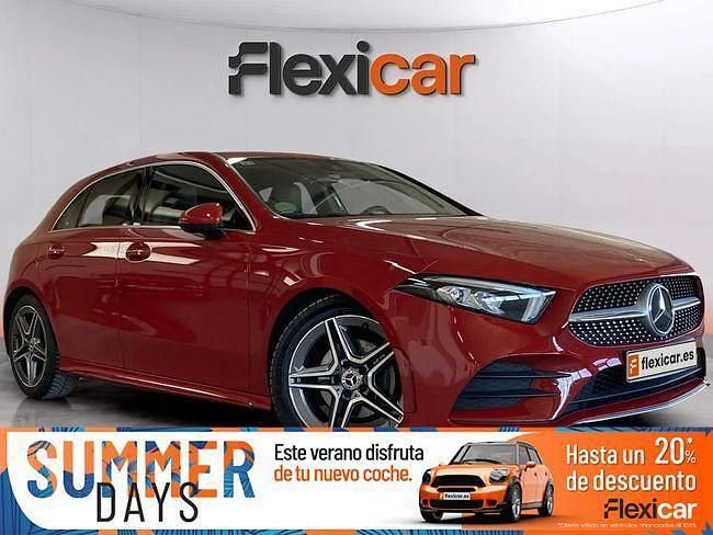Rojo Usado 2018 Mercedes A180 Berlina | 23.490 € (Un poco caro) - Imagen 1/4