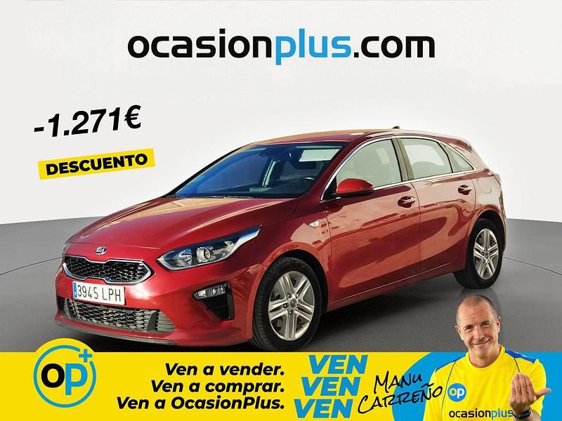 Usado Kia Ceed 120 CV (88 kW) 2021 Rojo Utilitario