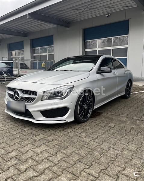 Usado Mercedes CLA220 170 CV (125 kW) 2015 Gris / plata Berlina
